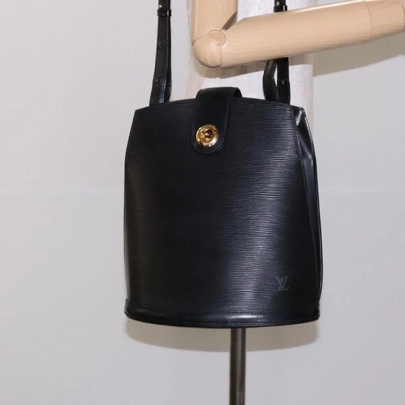 LOUIS VUITTON Epi Cluny Shoulder Bag Black - Picture 1 of 16